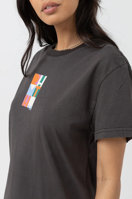 Rhythm Stacked Band Tee - Vintage Black