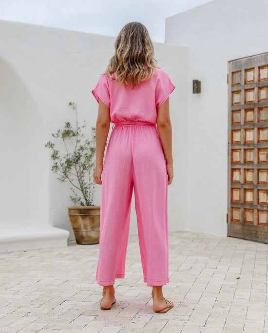 Load image into Gallery viewer, Hillecol Jumpsuit - Pink
