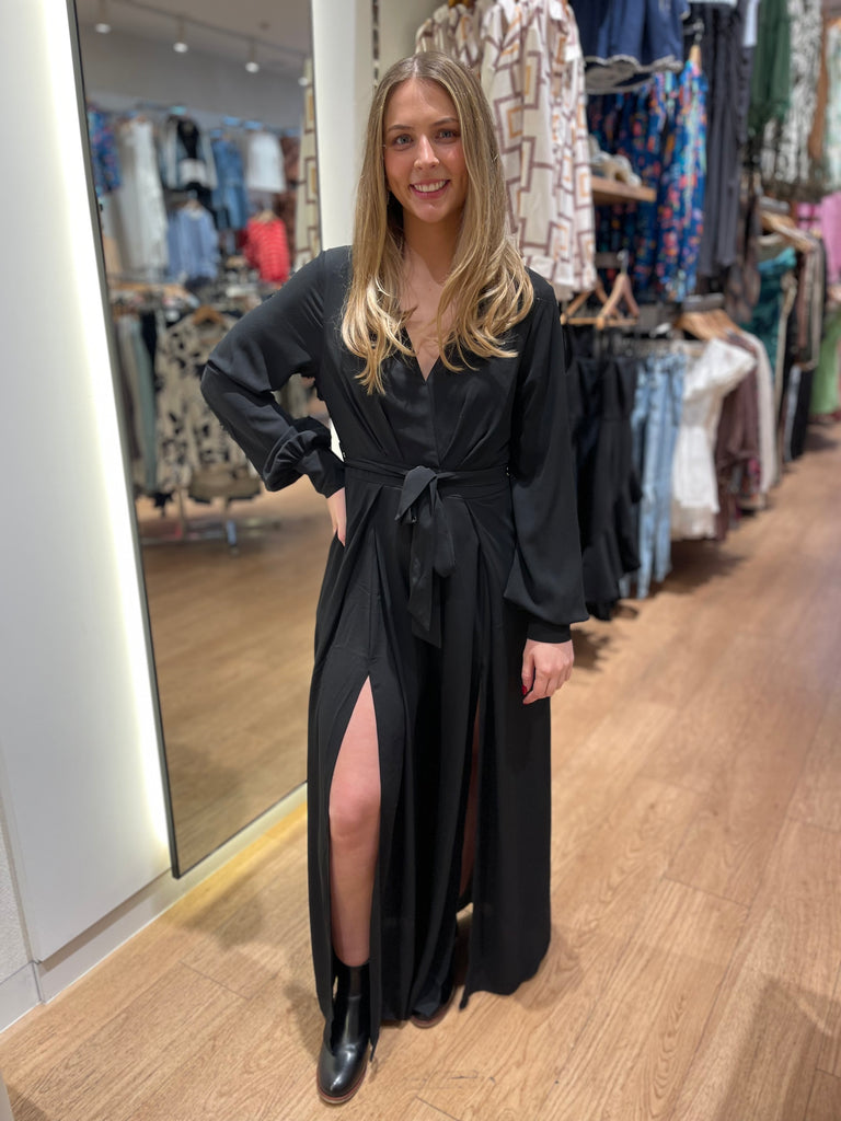 Incredible Things Split Jumpsuit - Black