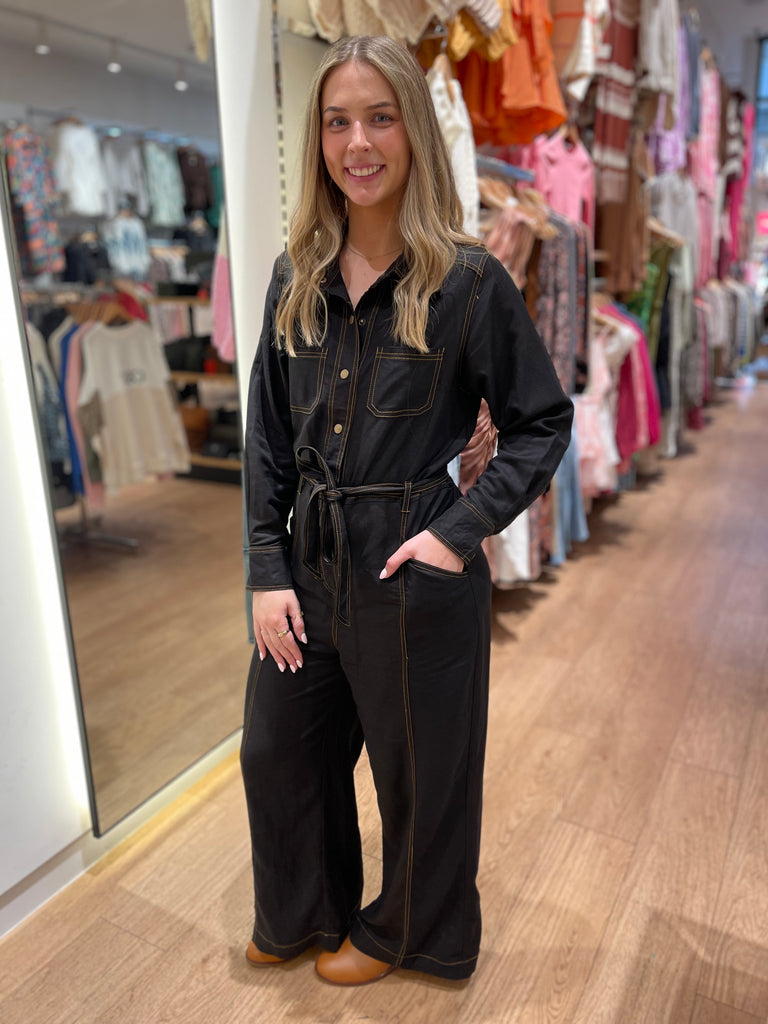 Aleena Jumpsuit - Black