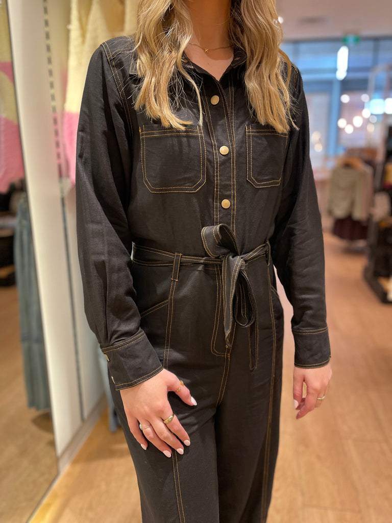 Aleena Jumpsuit - Black