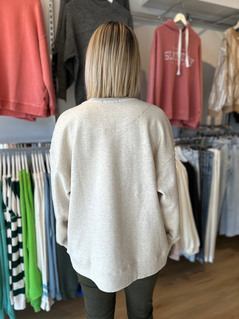 All About Eve Classic Crew - Oatmeal