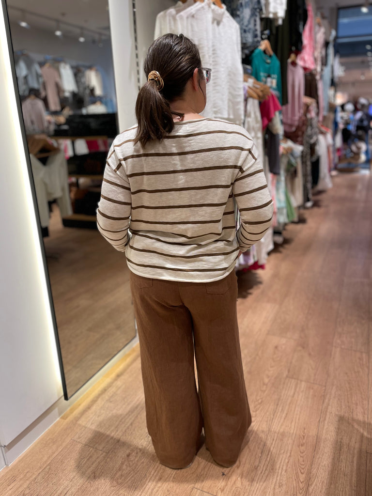 Jude Linen Pants - Mocha