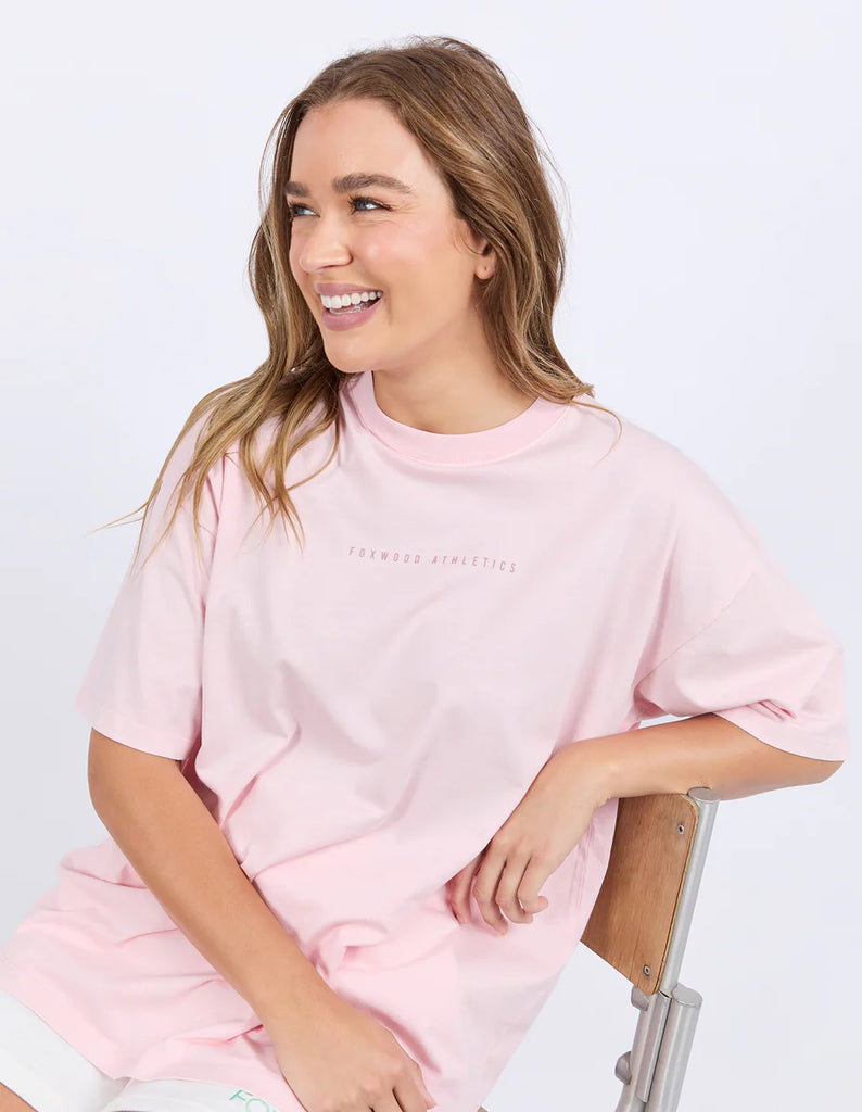 Foxwood Captain Tee - Pale Pink