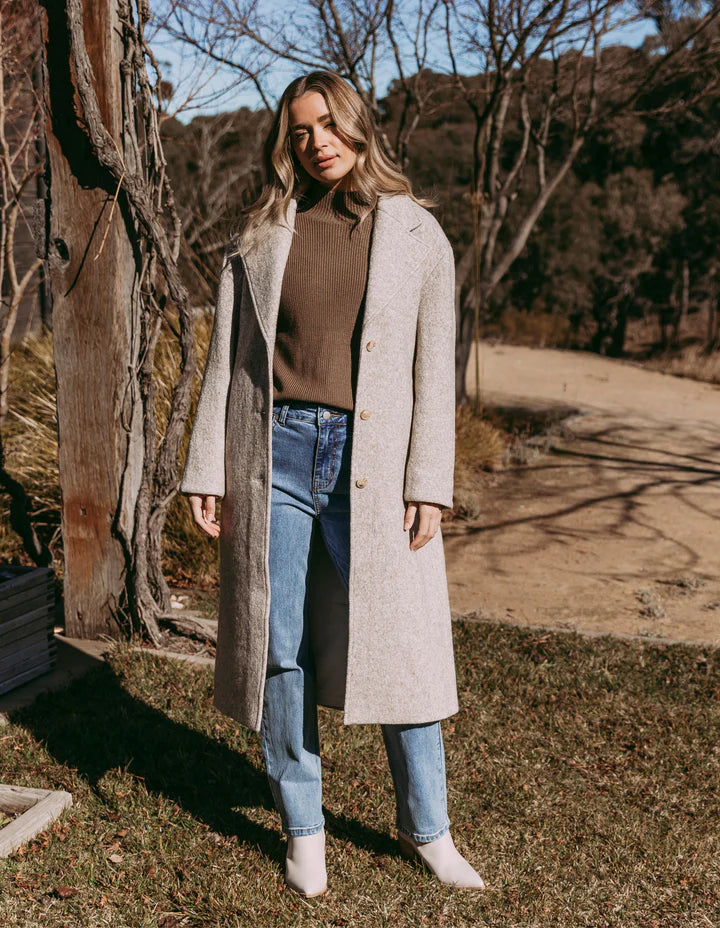 Foxwood Whistler Coat - Oatmeal