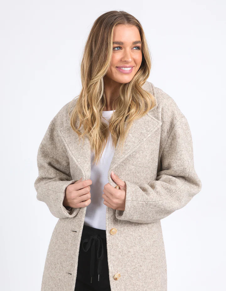 Foxwood Whistler Coat - Oatmeal