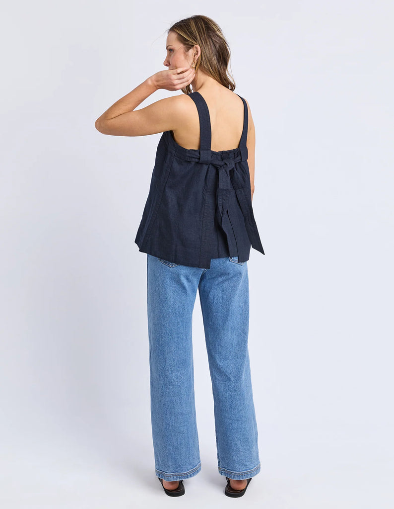 Foxwood Lourdes Top - Navy