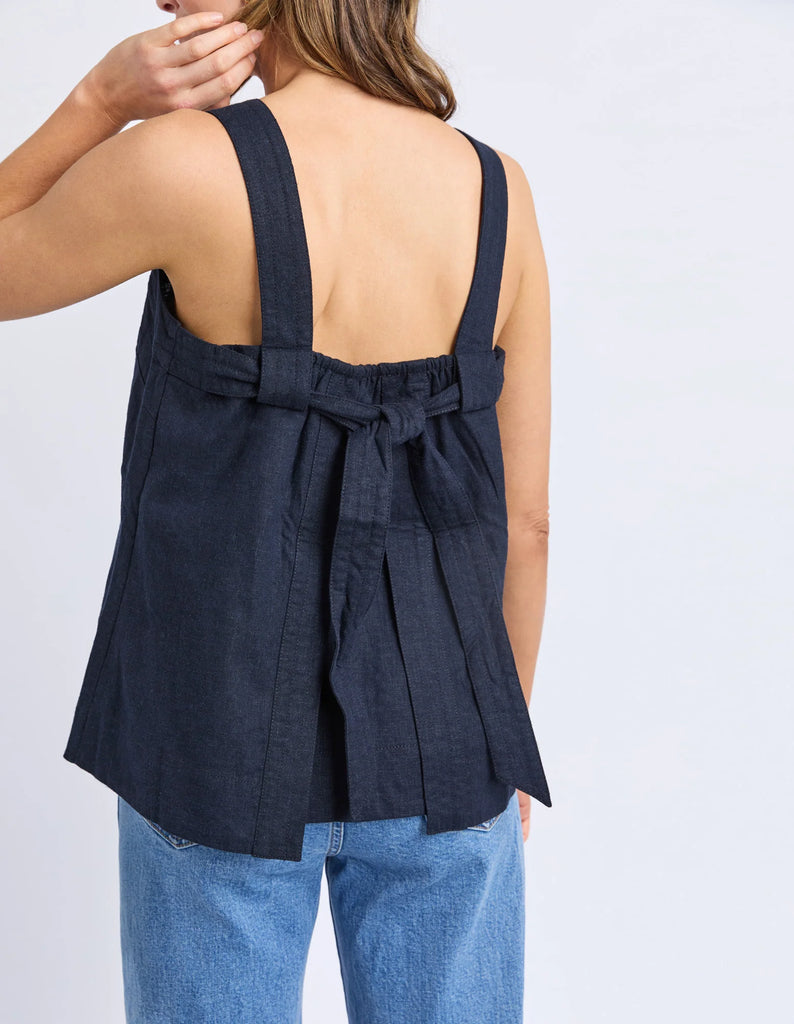 Foxwood Lourdes Top - Navy