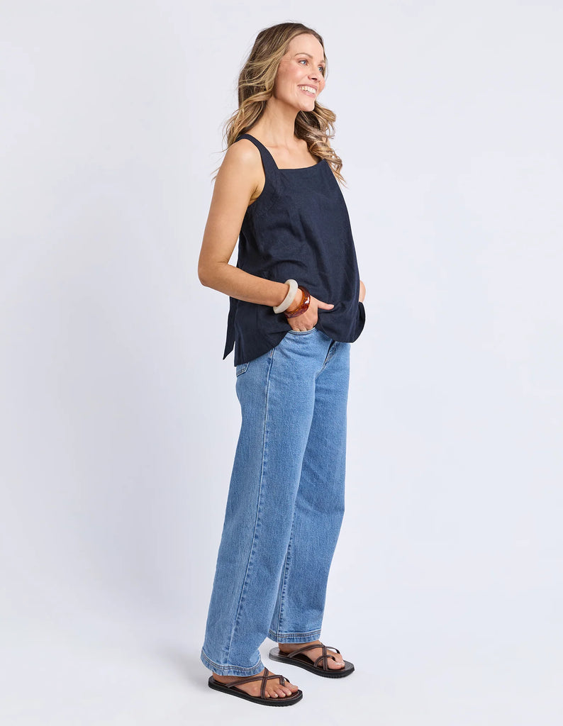 Foxwood Lourdes Top - Navy