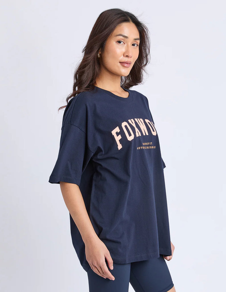 Foxwood Interval Tee - Navy
