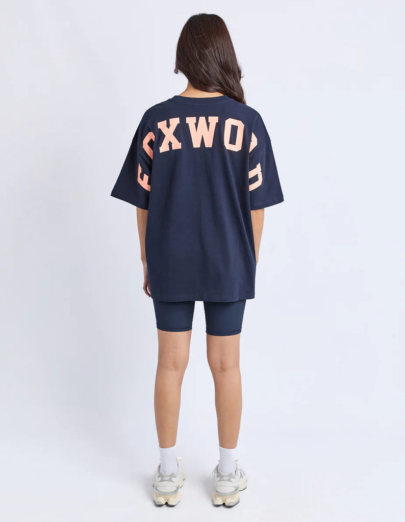 Foxwood Interval Tee - Navy