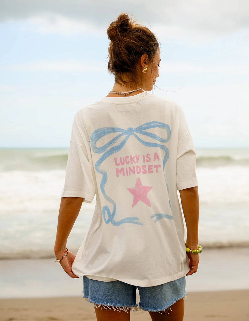 Foxwood Lucky Star Tee - White