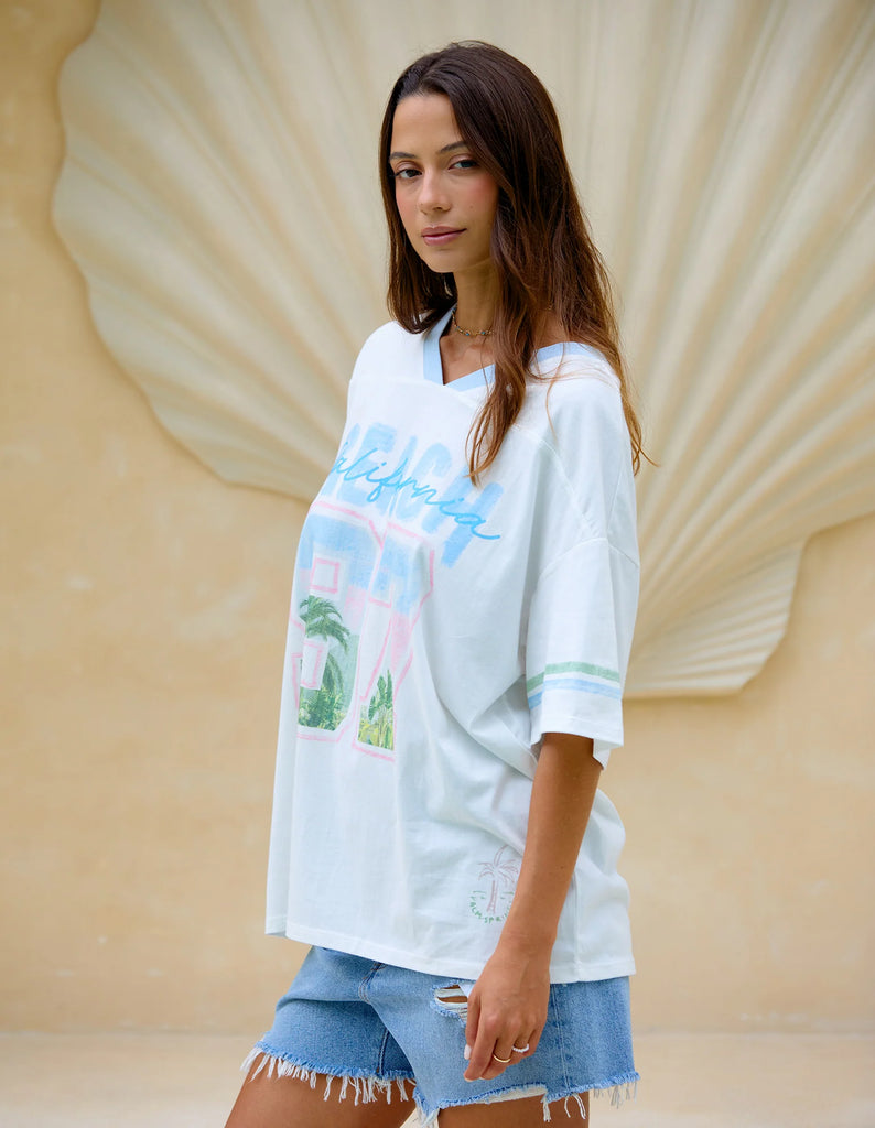 Foxwood Californ Ia Tee - White