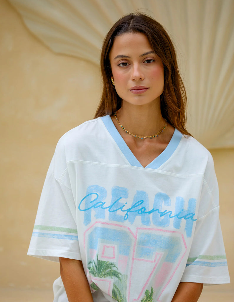 Foxwood Californ Ia Tee - White