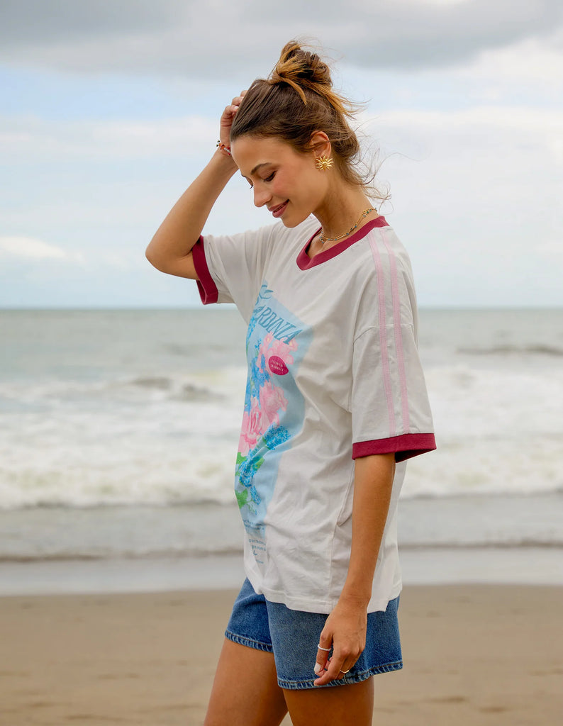 Foxwood Mediterranean Posy Tee - White