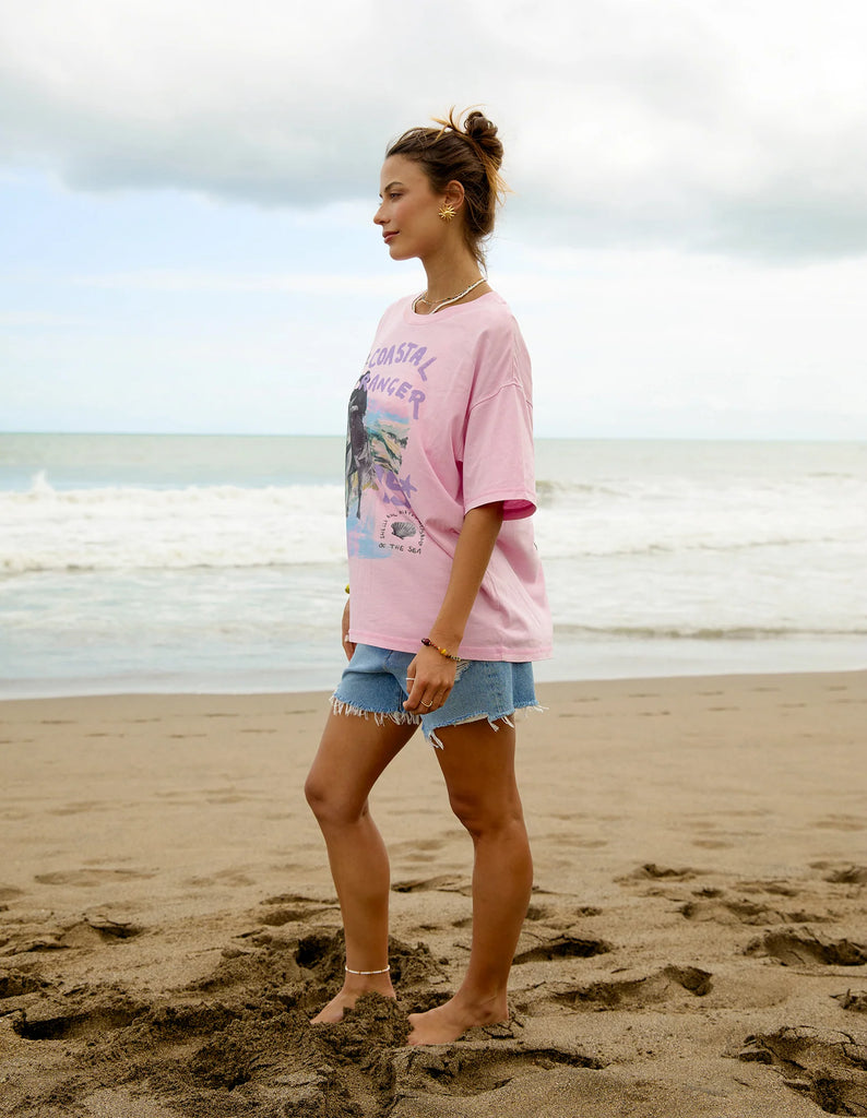 Foxwood Coastal Ranger Tee - Bubblegum Pink