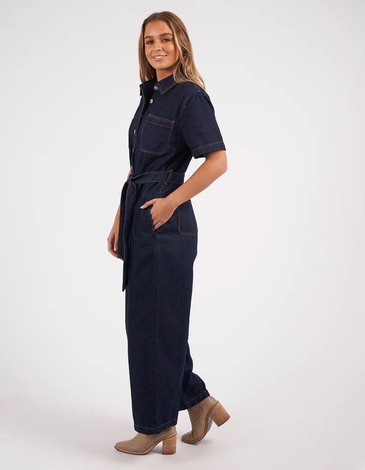Foxwood Lorena Jumpsuit - Indigo Denim