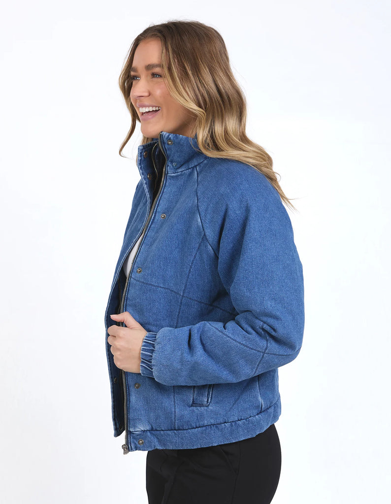 Foxwood Rosalee Jacket - Mid Blue