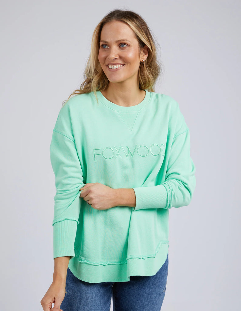 Foxwood Simplified Crew - Mint