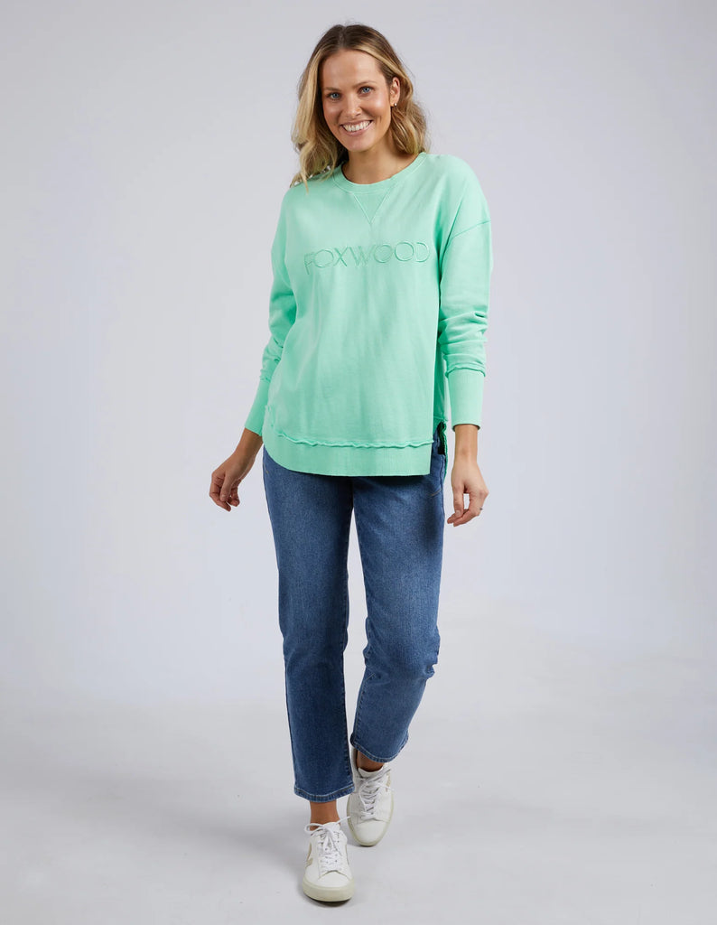 Foxwood Simplified Crew - Mint
