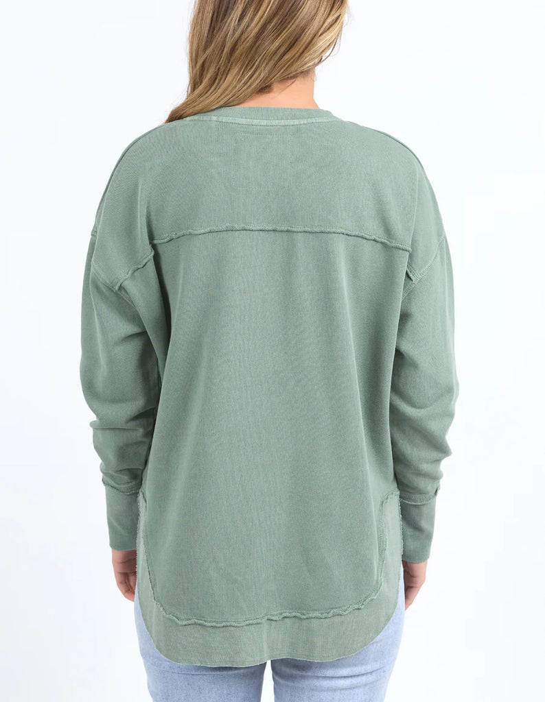 Foxwood Simplified Crew - Sage