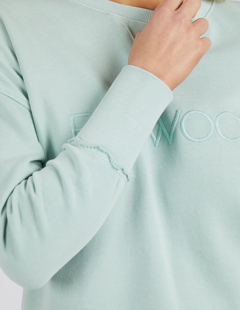 Foxwood Simplified Crew - Seafoam