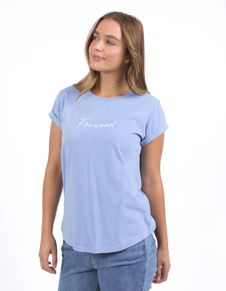 Foxwood Signature Tee - Light Blue