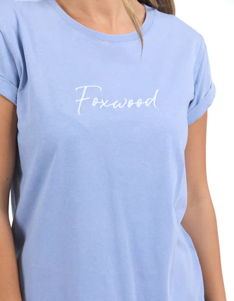 Foxwood Signature Tee - Light Blue
