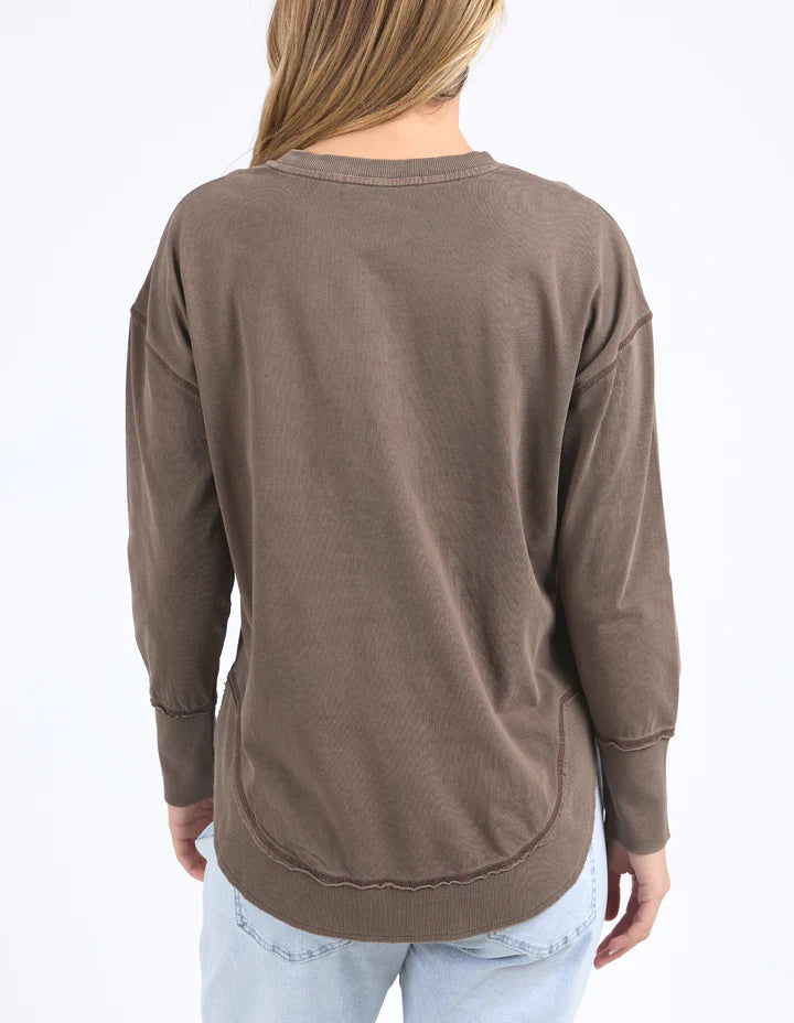 Foxwood Farrah Long Sleeve - Coffee Quartz