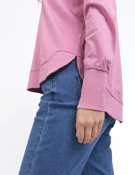 Foxwood Farrah Long Sleeve Top - Rose Pink