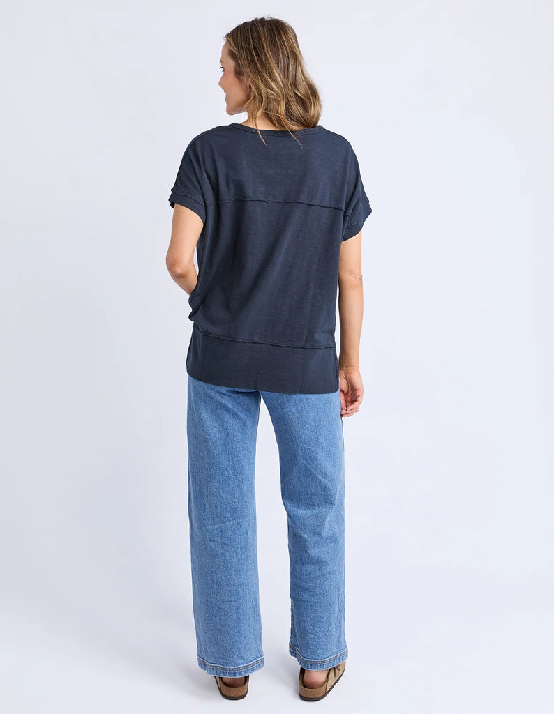 Foxwood Allison Tee - Dark Saphire