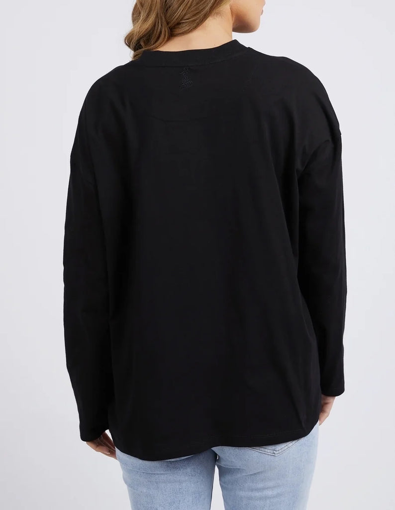 Foxwood Hold Up Long Sleeve - Washed Black