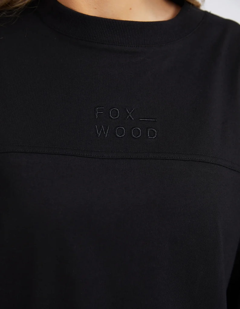 Foxwood Hold Up Long Sleeve - Washed Black