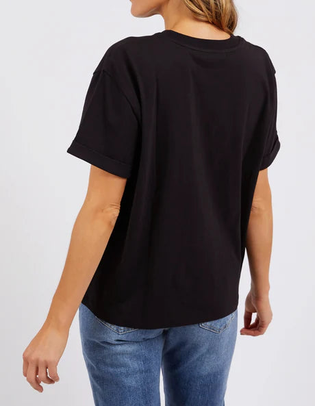 Foxwood Huntleigh Oversized Tee - Black