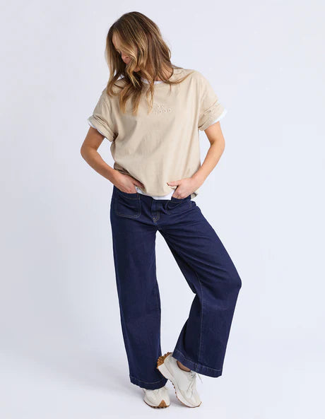 Foxwood Huntleigh Oversized Tee - Oat