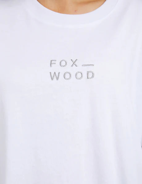 Foxwood Huntleigh Oversized Tee - White