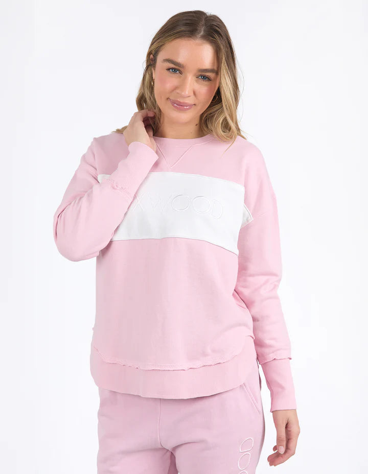 Foxwood Simplified Tonal Crew - Blossom
