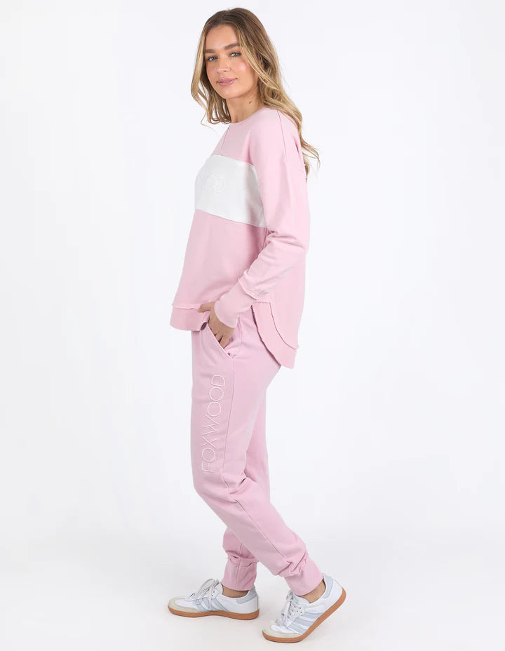 Foxwood Simplified Tonal Crew - Blossom