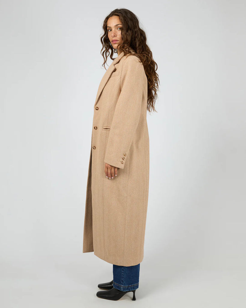 Silent Theory Foster Coat - Tan