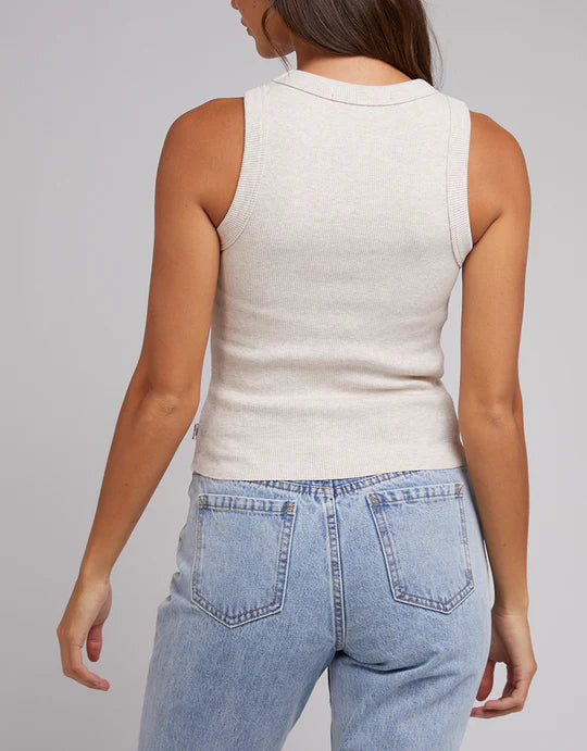 Silent Theory Greta Tank - Oatmeal