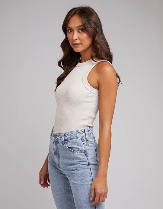 Silent Theory Greta Tank - Oatmeal