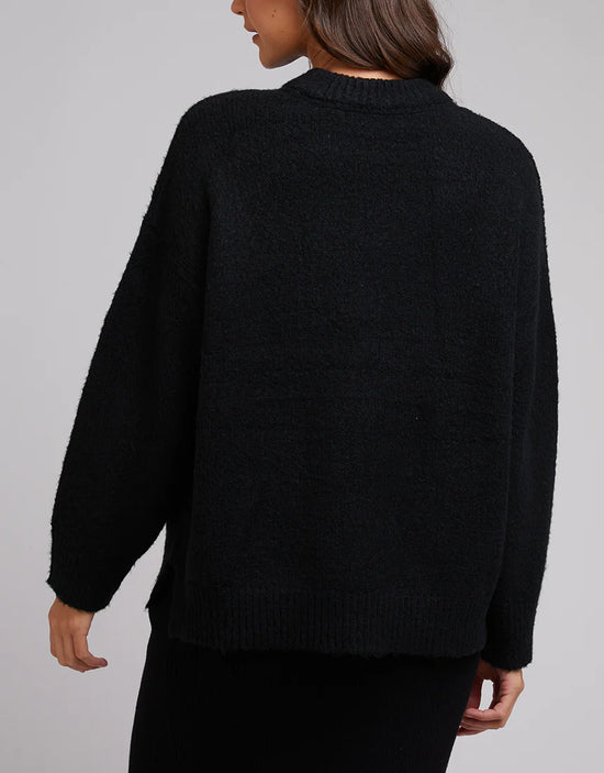 Load image into Gallery viewer, Silent Theory Ellie Knit Jumper - Black
