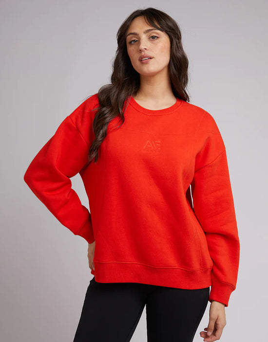 Active Tonal Crew - Red