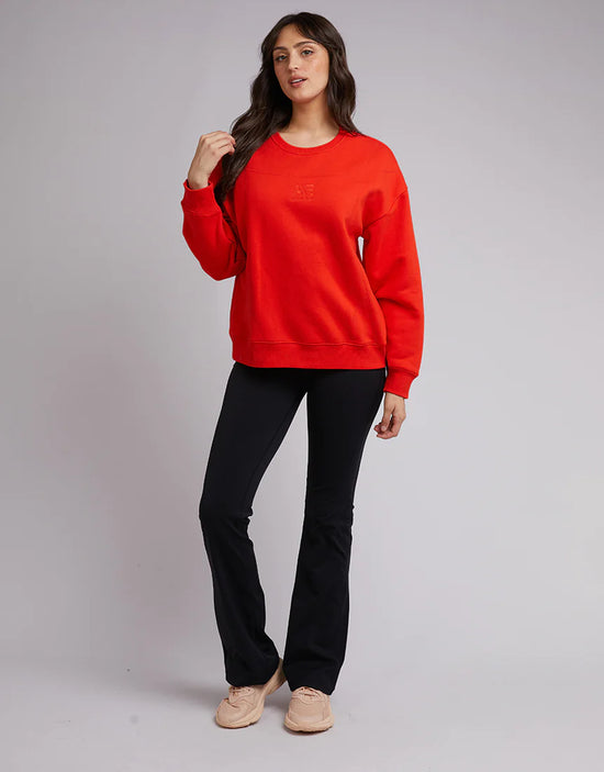Active Tonal Crew - Red