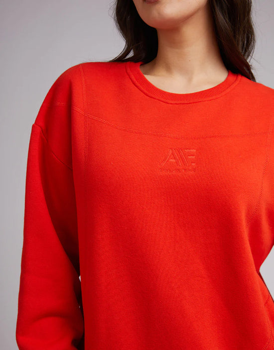 Active Tonal Crew - Red