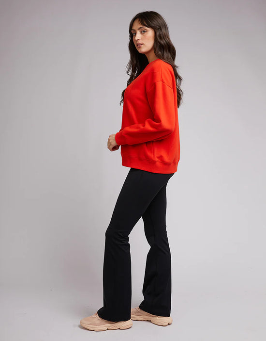 Active Tonal Crew - Red