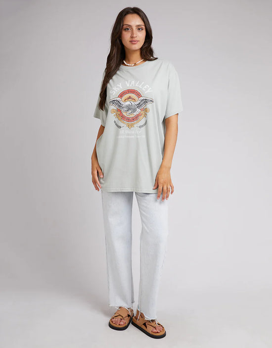 Load image into Gallery viewer, All About Eve Sky Valley Tee - Teal
