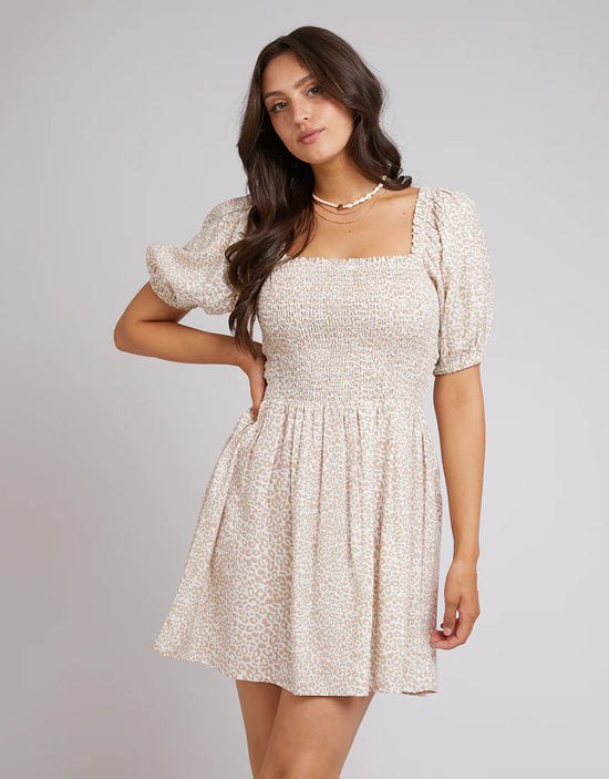 All About Eve Logan Mini Dress - Print