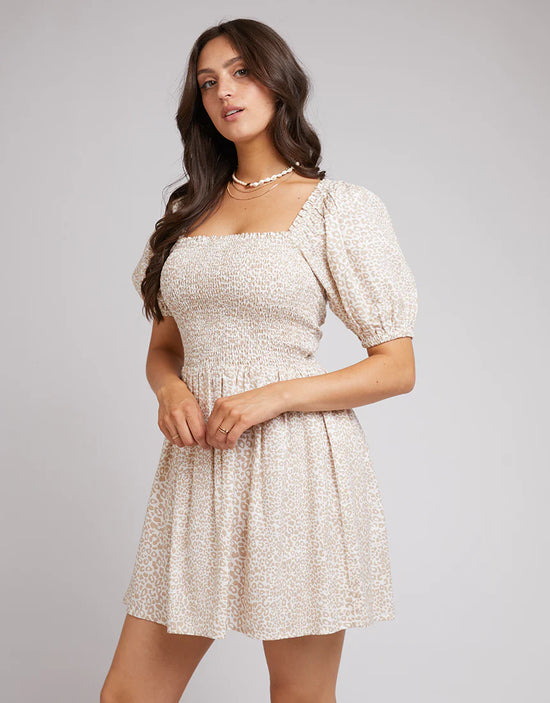 All About Eve Logan Mini Dress - Print