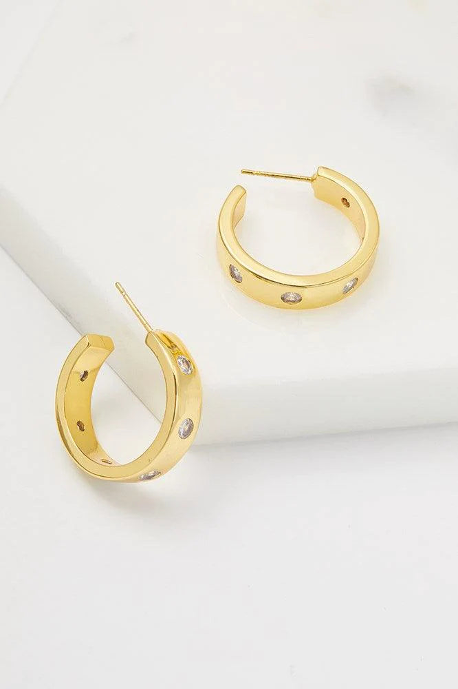 Zafino Kristen Hoop - Gold